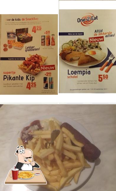 Картофель фри в "Cafetaria Henderiks"