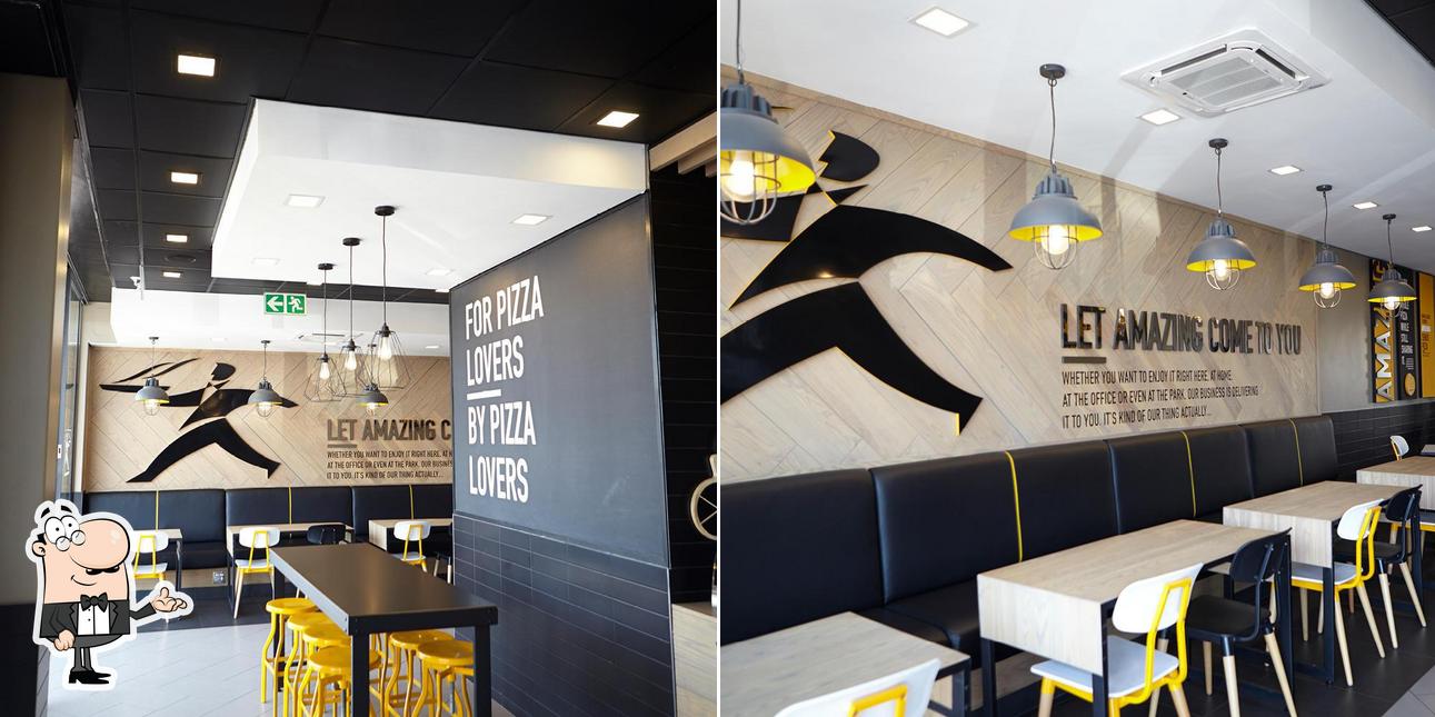 L'intérieur de Debonairs Pizza