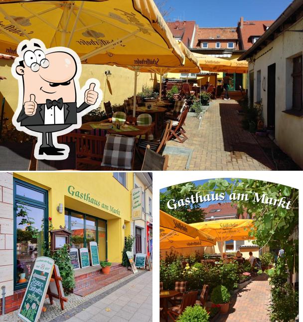 See the pic of Gasthaus am Markt