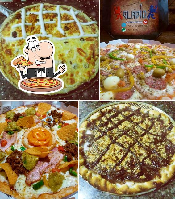 Experimente diversos variedades de pizza