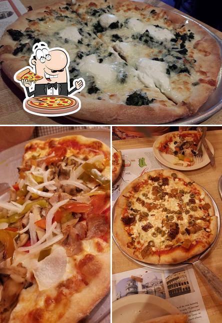 Попробуйте пиццу в "Candela's Pizzeria & Ristorante Italiano"