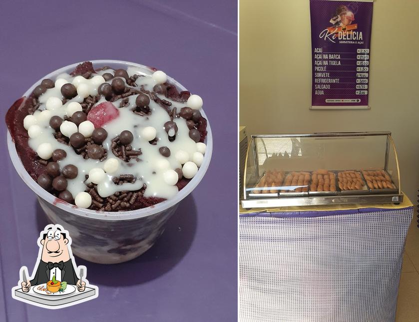 Platos en Sorveteria e Açaí kidelicia