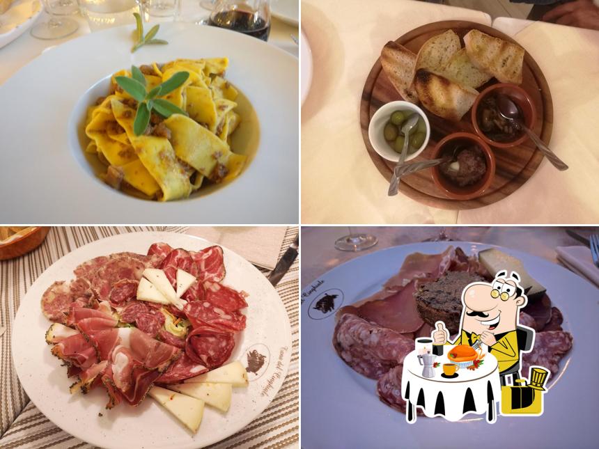 Cibo al Tana del Cinghiale ristorante albergo