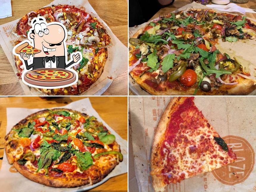 Choisissez des pizzas à Blaze Pizza