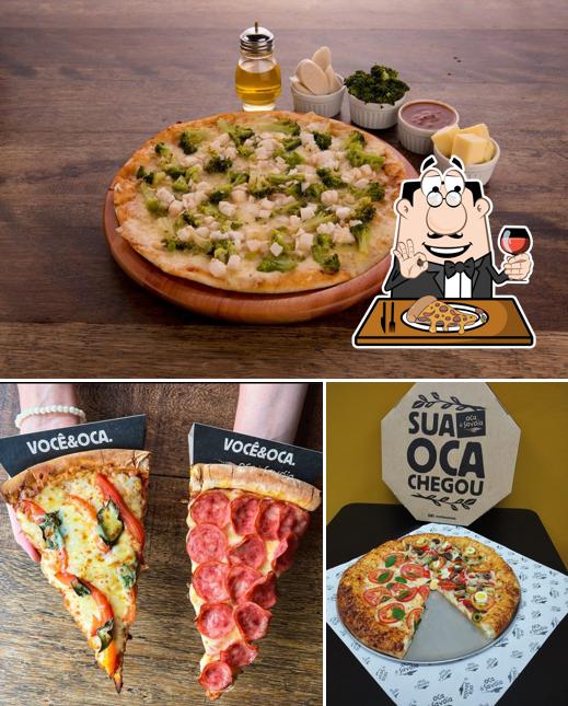 Peça pizza no Oca Pizza Santa Rosa