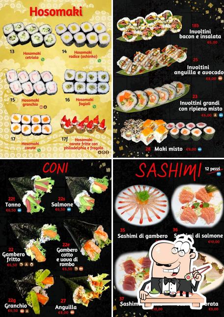 Il sushi è il cibo tradizionale della cucina giapponese