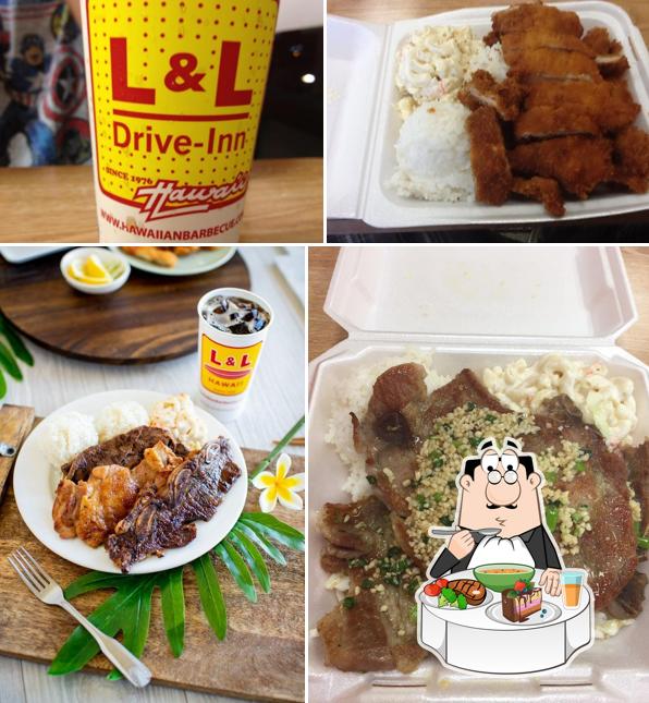 Look at this picture of L&L Hawaiian Barbecue