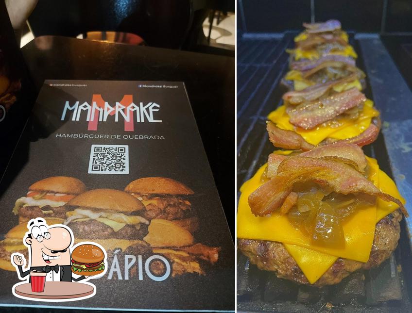 Delicie-se com um hambúrguer no Mandrake Burguer