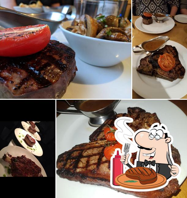 Try out meat meals at Porterhouse