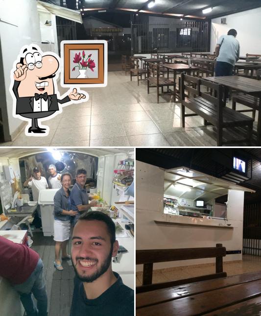 O interior do Koro Lanches