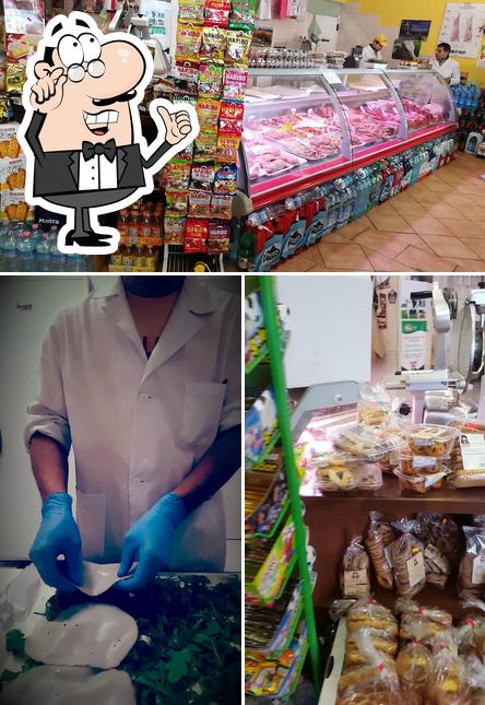 Tra le varie cose da Macelleria Delle Sirene - Supermercato si possono trovare la interni e cibo