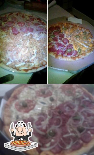 Escolha pizza no Delli pizza