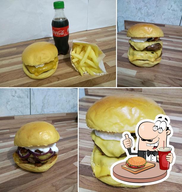 Experimente um hambúrguer no Come'sBurger