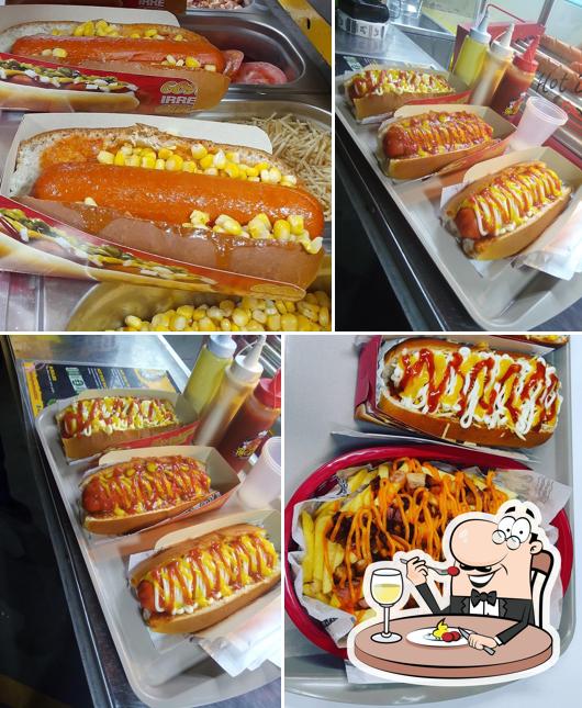 Comida em Hot dog food truck