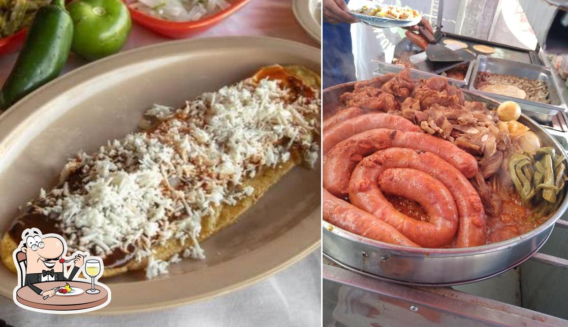 Comida en La Cabaña del Y-Takate