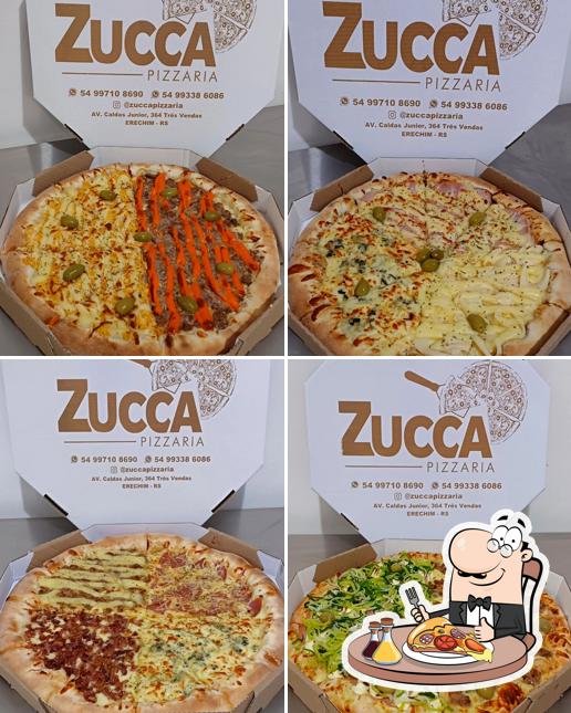 Consiga pizza no zucca pizzaria