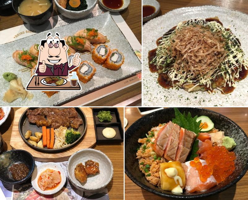 Pide un plato con carne en Zen Restaurant