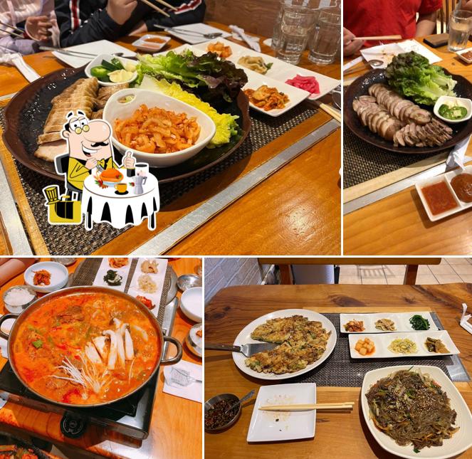 Food at Mahdang Korean Restaurant