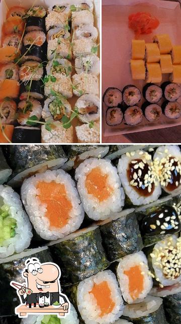 Choisissez de nombreuses options de sushi