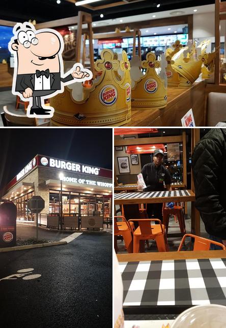 L'intérieur de Burger King