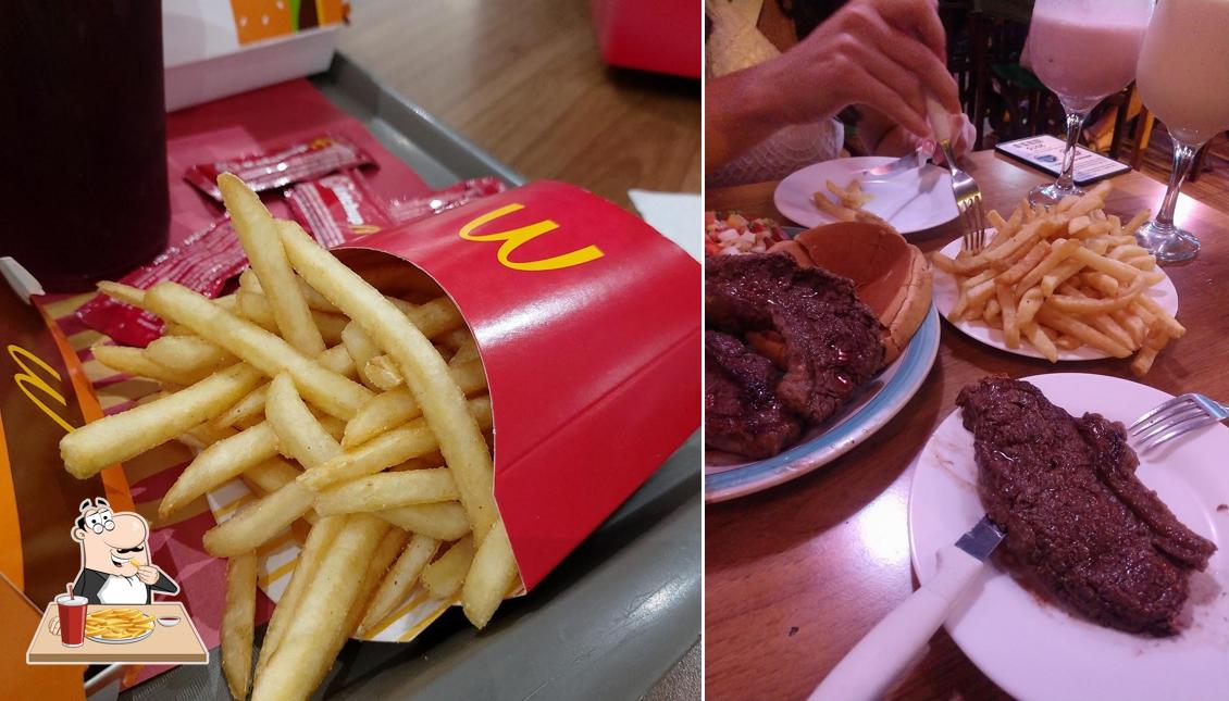 Experimente cbatatas fritas francesas no McDonald's