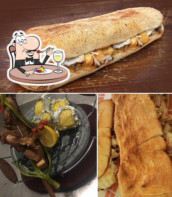 Panino con maiale stirato al L'allegra locanda nuova gestione