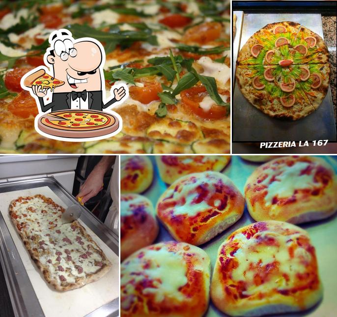 Ordina una pizza a Pizzeria La 167