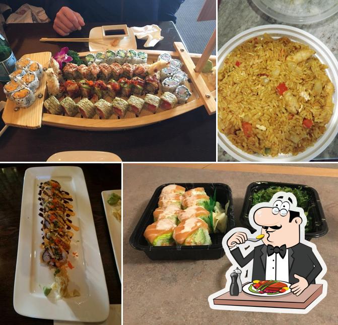 Meals at Sake Hana Asian Cuisine and Sushi Bar