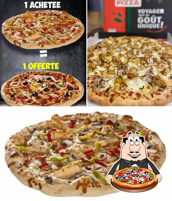 Prenez de nombreux genres de pizzas