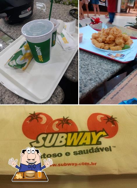 Comida em Subway