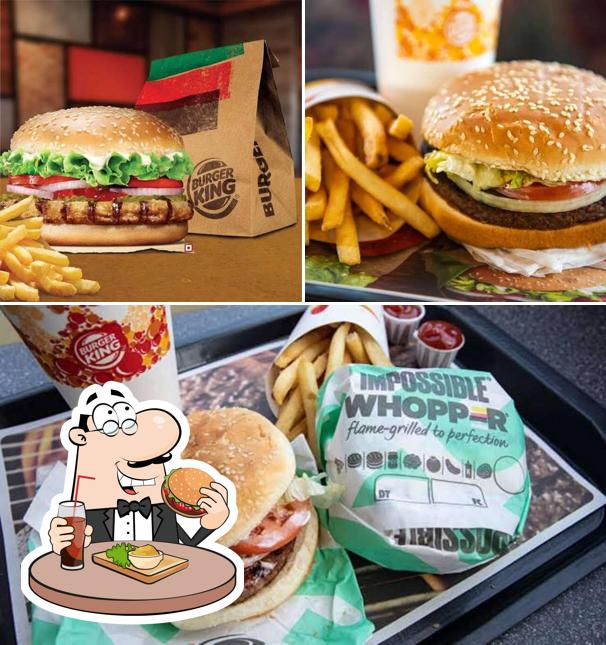 Burger King provides a selection of options for burger lovers