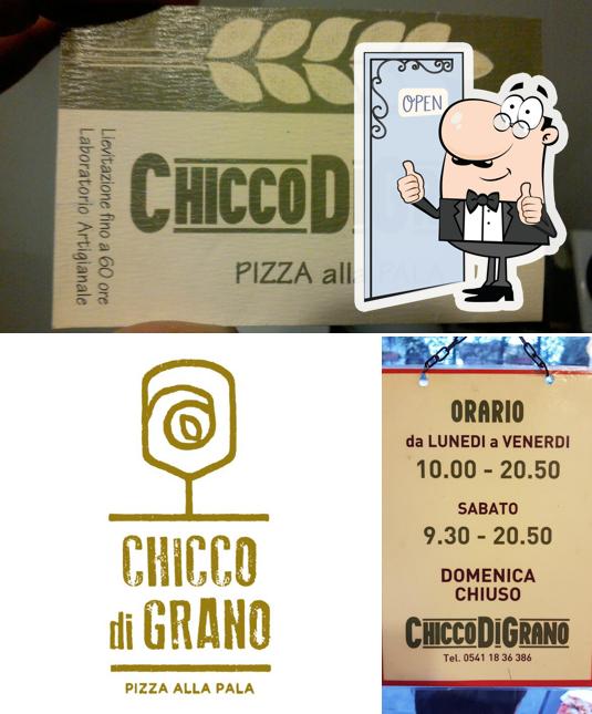 See the pic of Chicco di Grano