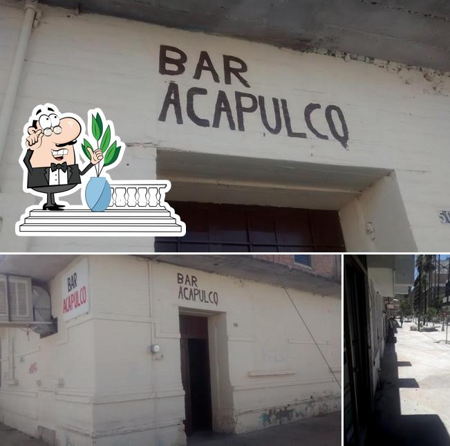 The exterior of Bar Acapulco Real