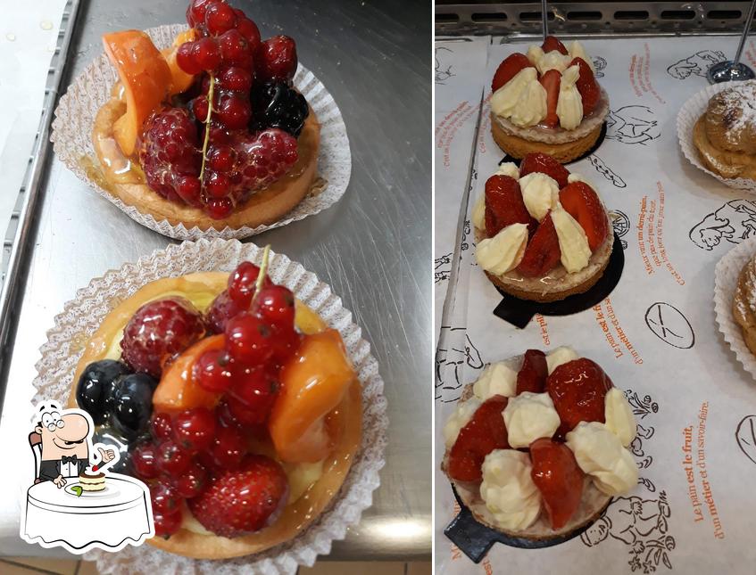 Boulangerie de l'N provides a selection of sweet dishes