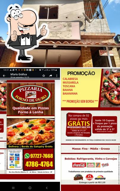 See the photo of Pizzaria & Esfiharia Forno de Ouro