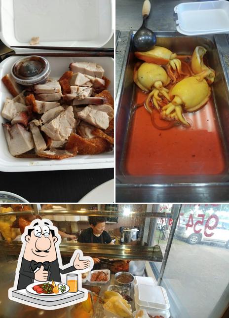 Food at Gou Lou Cheong BBQ Restaurant