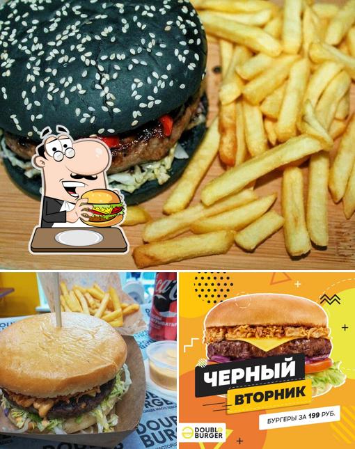 Гамбургер в "Double Burger"