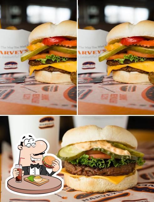 Essayez un hamburger à Harvey's