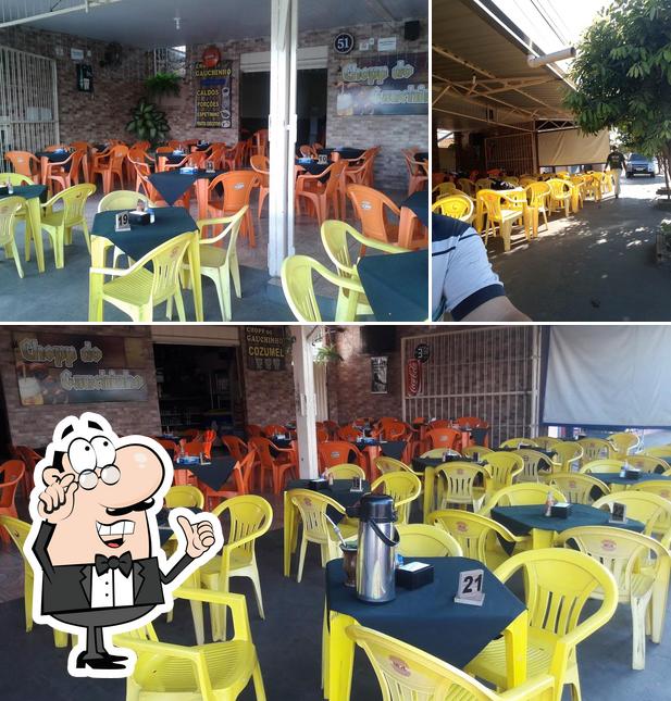 O interior do Chopp do gauchinho