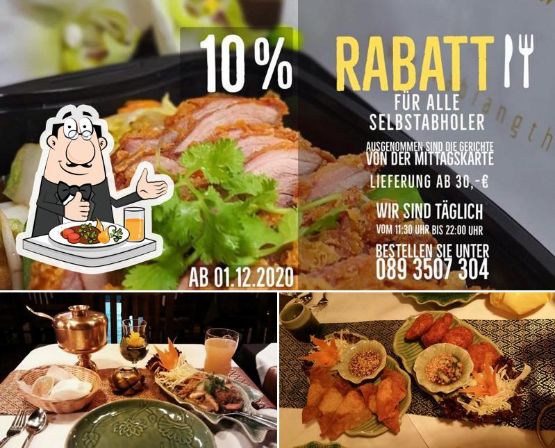 Comida en Rabiang Thai Restaurant
