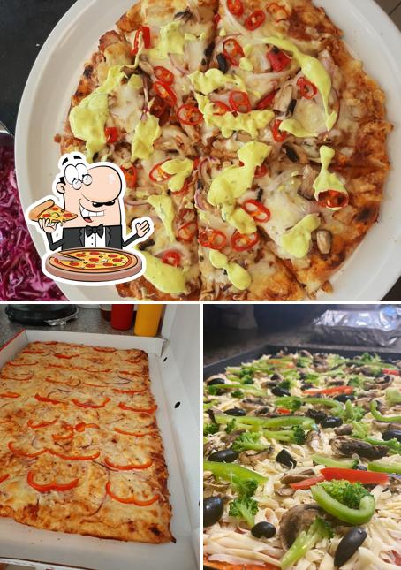 Get pizza at Royal kebap haus