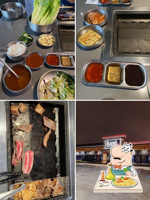 Meals at Bawi Korean BBQ