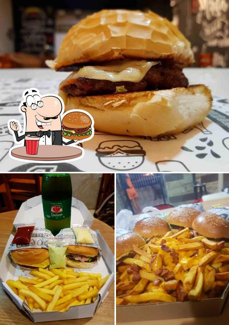 Experimente um hambúrguer no Paty burguer hamburgueria artesanal suculenta