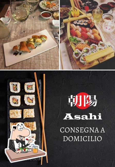 Platti al Ristorante Giapponese Asahi