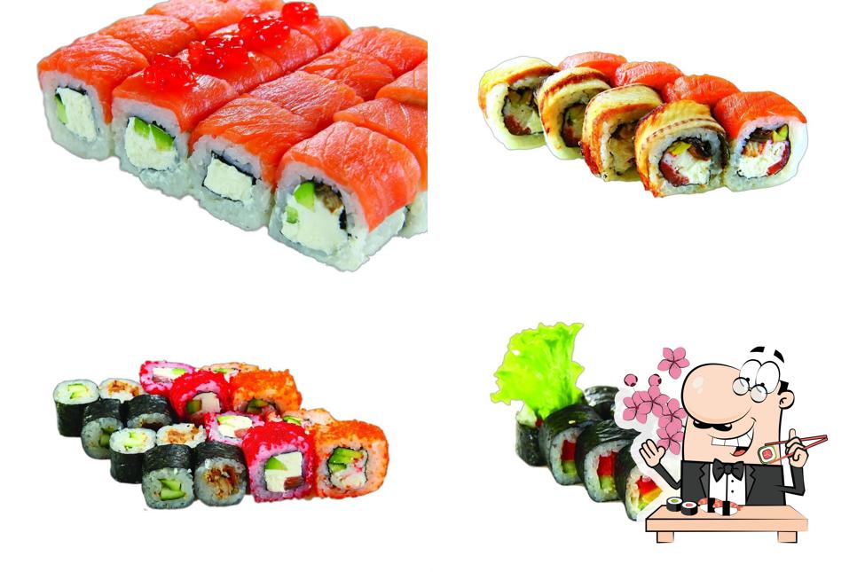 Les sushi sont servis à Sushinka