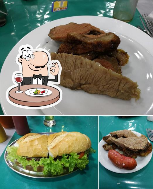 Comida em Churrascaria e Lanchonete Bl