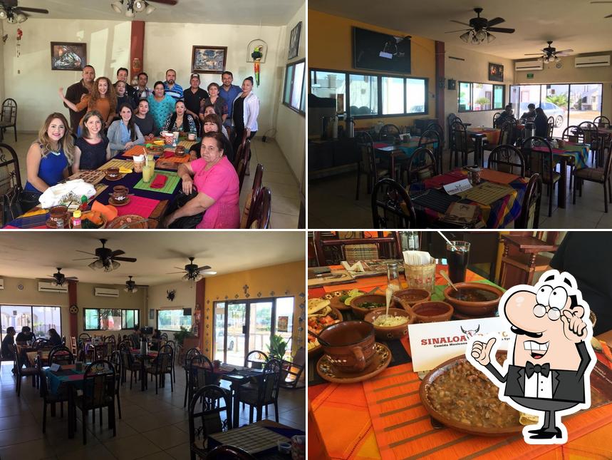 The interior of Sinaloa Ranch Restaurant comida mexicana