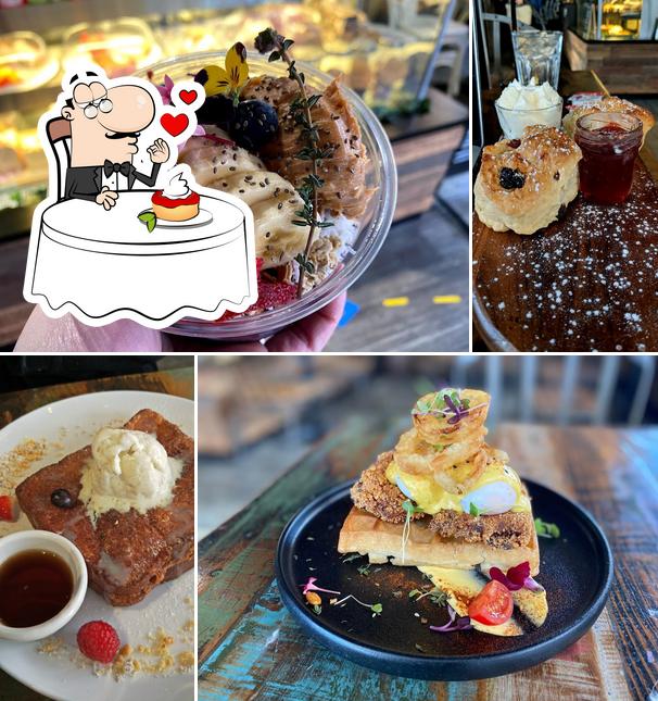 One Little Tree Cafe serves a variety of sweet dishes