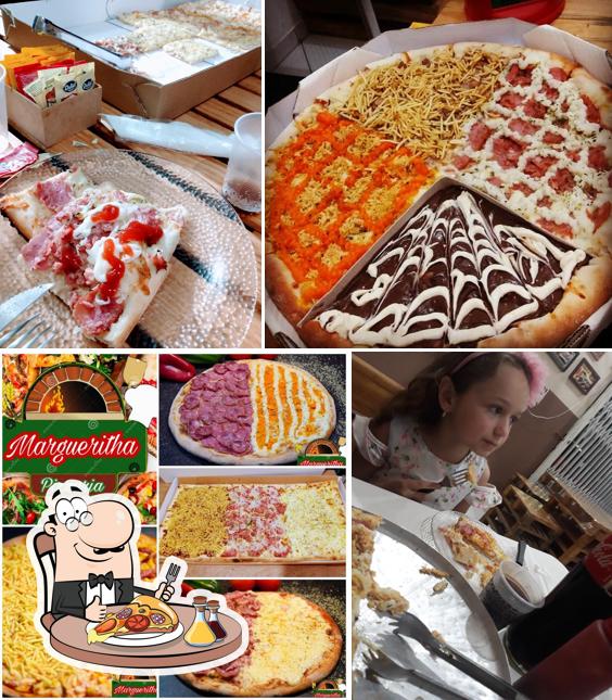 No Margueritha Pizzaria, você pode desfrutar de pizza