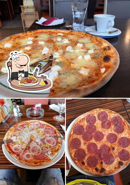 Probiert eine Pizza bei Pizzeria Monalisa